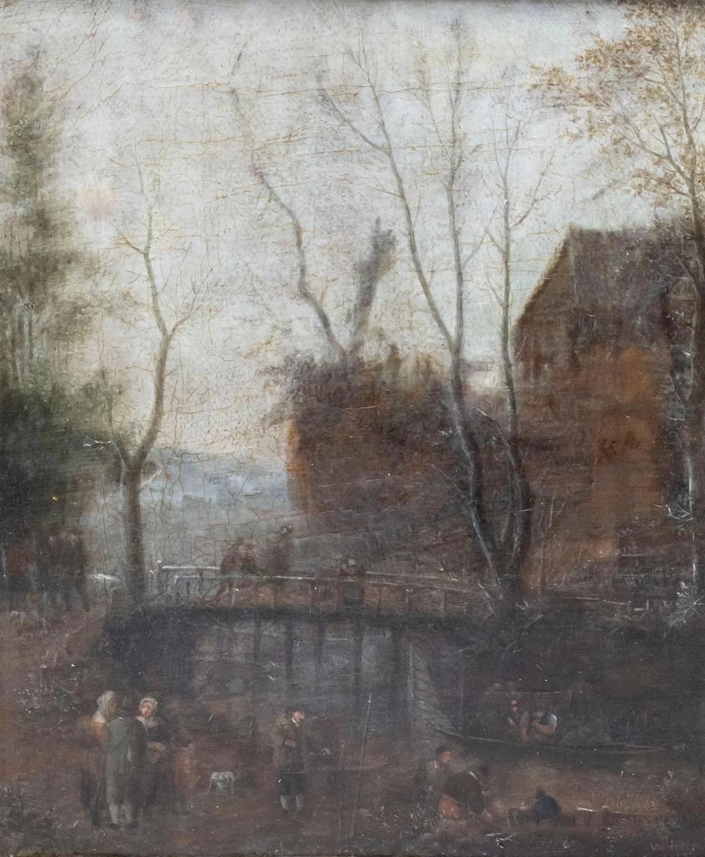 Johann Christian Vollerdt - 100, Il ponte sul fiume